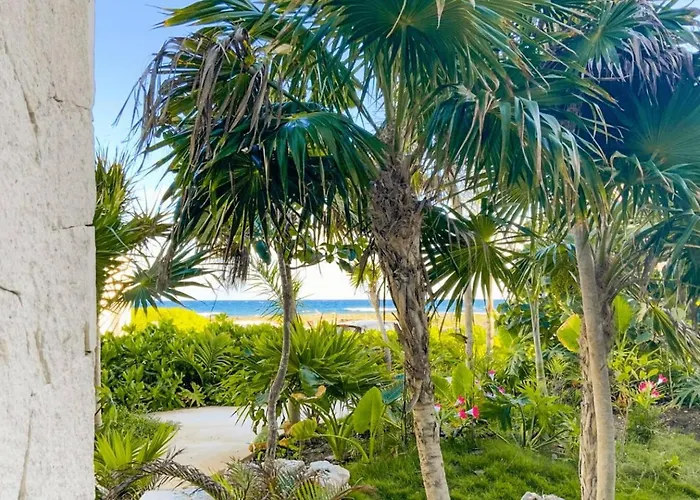 Hideout Sea Views 2 Min To 7 Rooftop Pools Apartment Akumal