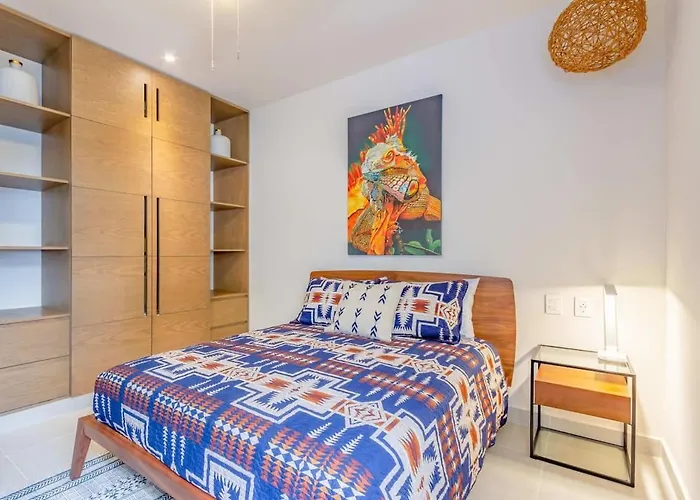 Hideout Sea Views 2 Min To 7 Rooftop Pools Apartment Akumal